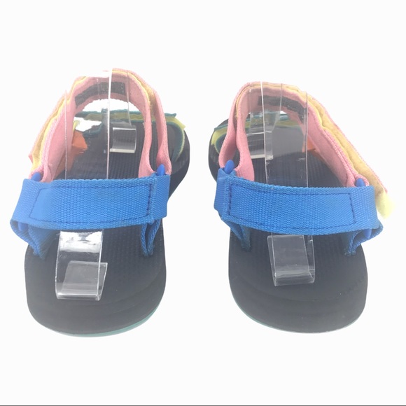 TEVA ORIGINAL UNIVERSAL MULTI COLORED SANDALS 90s VIBES WOMENS SIZE 8 - Picture 14 of 16